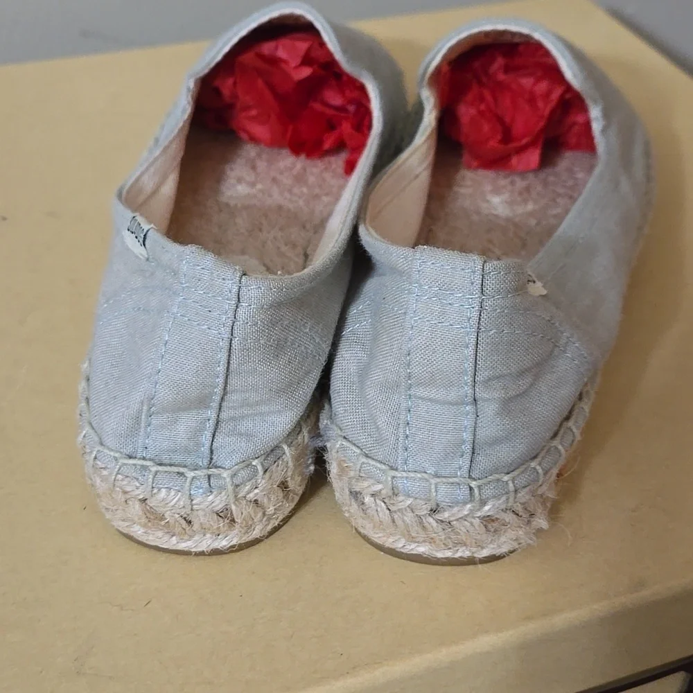 Soludos Women's Espadrilles with Fun Embroidery - Tan Size 7